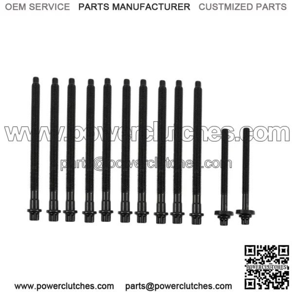 For 2007-2012 Mini Cooper R56 1.6L Engine Cylinder Head Gasket 1.20mm Thickness Bolt Kit - Image 4