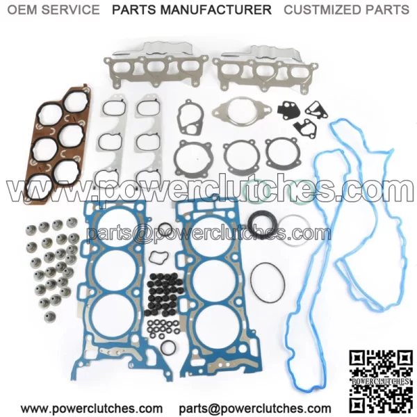 Cylinder Head Gasket Set for Cadillac CTS Buick LaCrosse Rendezvous 3.6 04-09 VIN 7