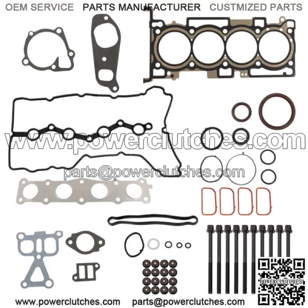 Cylinder Head Gasket Bolt Kit For 2015-20 Hyundai Santa Fe Sorento Sportage Sonata 2.4L