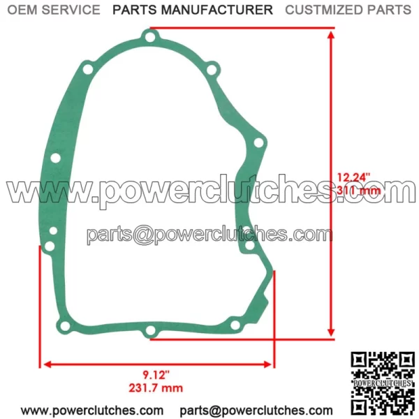 697227 690945 273488 Crankase Gasket For Electolux / Ayp / Cub Cadet / MTD - Image 2