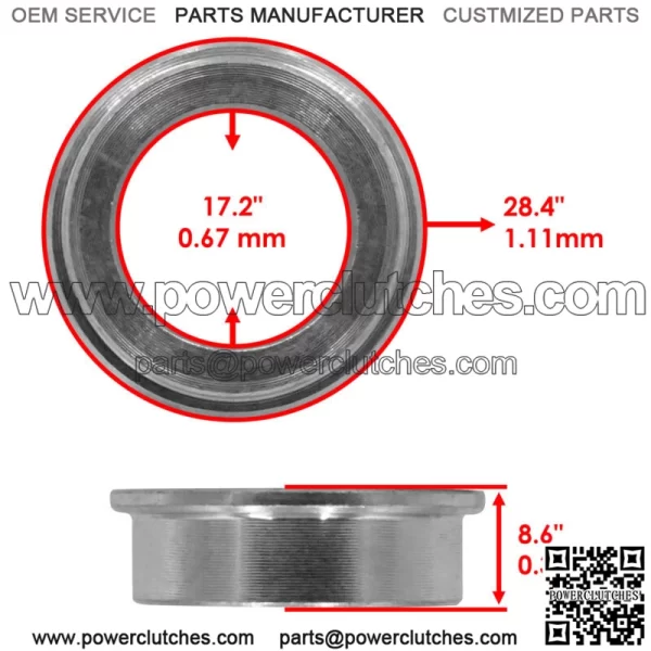 Rear Swing Arm Spacers For Can-Am CanAm Outlander 570 18-22/ 706001282 706001225 - Image 3