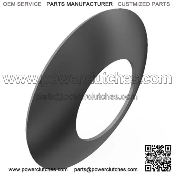 Concave washer