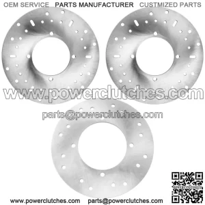 Front Rear Brake Disc Rotor For Polaris Sportsman 800 2005 2006 2007 (For: Polaris Sportsman 800)