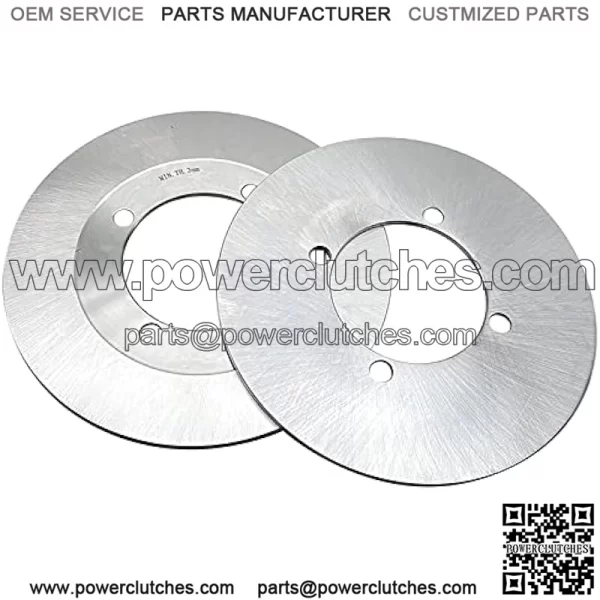 2pcs Front Brake Disc Rotor For Suzuki Eiger 400 Kingquad 400 Vinson 500 LTA400 LTF400 LTA500 LTF500 59211-38F20 - Image 5