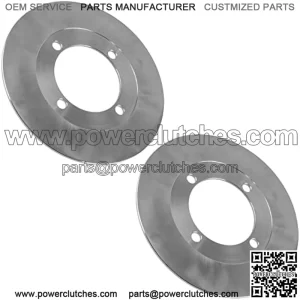 Front Left Right Brake Disc Compatible with Suzuki King Quad 400 LTF400 LTF400F 2x4 4X4 2008 2009 2010-2021
