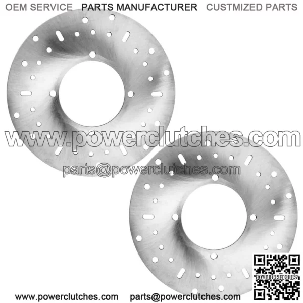2 Front Brake Disc Rotor For Polaris Sportsman 570 4X4 6X6 EFI 2014 2015-2018 (For: Polaris Sportsman 570)