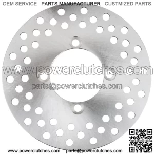 Front Brake Disc Rotor For Yamaha Rhino 660 YXR660 4X4 2004 2005 2006 2007 (For: 2006 Yamaha Rhino 660)