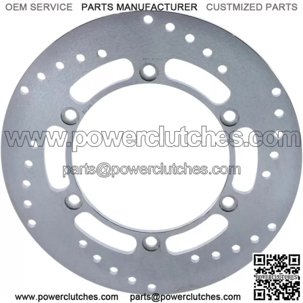 Moto Motorcycle Motorbike HPSR Series Solid Round Brake Rotor - MD1079