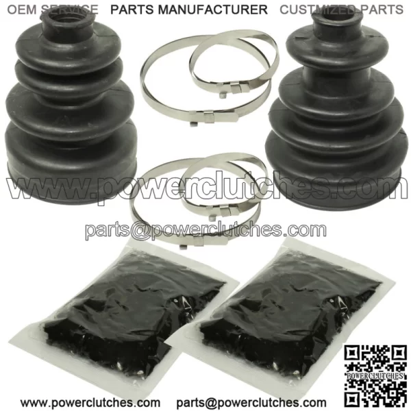 Polaris Sportsman 800 EFI 2006 2007 Front CV Joint Inner & Outer Boot Kits (For: Polaris Sportsman 800)
