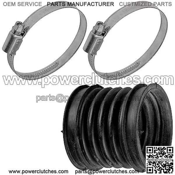 New Airbox Inlet Hose Boots and Clamps for Suzuki Eiger 400 LT-F400F 2003-2008 - Image 3