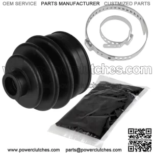 Front CV Axle Boot Kit For Yamaha Rhino 660 YXR660F 4X4 2005 2006 2007