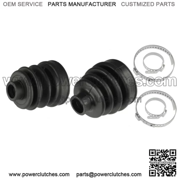 Rear Axle Outer And Inner CV Boot Kit for Yamaha Rhino 700 YXR700F Fi 2008-13(For: Yamaha Rhino 700)