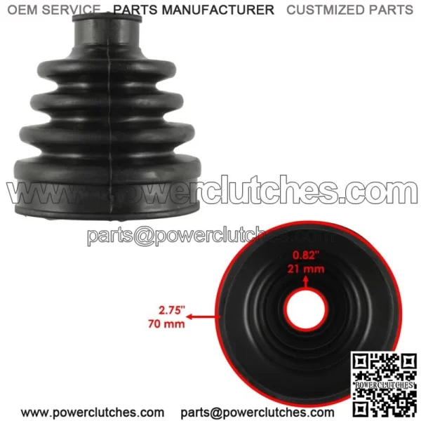 Rear Axle Outer And Inner CV Boot Kit for Yamaha Rhino 700 YXR700F Fi 2008-13(For: Yamaha Rhino 700) - Image 4