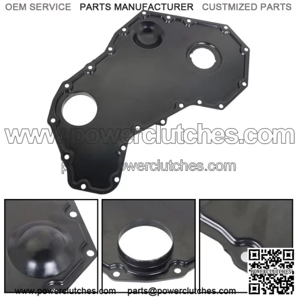 Front Timing Chain Cover For Dodge 5.9L 6B 4B Cummins 12V 1994-1998 - Image 2