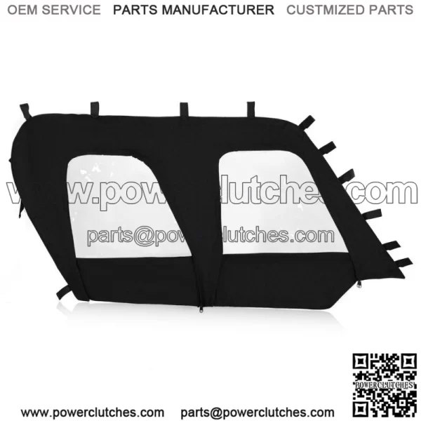 Soft Upper Door Cover Kit for 2012-2021 Kawasaki Teryx4 4-Seater UTV Models (For: Kawasaki Teryx4 800) - Image 5