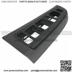 New Dark Tin Power Window Switch Frame Front Left For Chevy Gmc 89045128 (For: More Than One Vehicle)