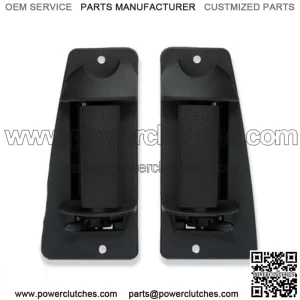 UPGRADED METAL DOOR HANDLE REAR LEFT & RIGHT FOR CHEvy GMC Extended Cab (For: Chevrolet Silverado 1500)