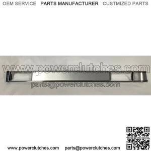 New 81-87 Chevy Silverado Pickup Dashboard, A/C Vent Panel, Brushed Aluminum