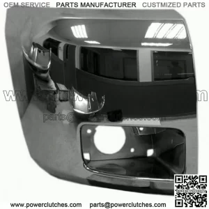 New Front Right Bumper Cover Cap Chrome Fits 2012-2013 Chevrolet Silverado 1500 (For: More Than One Vehicle)