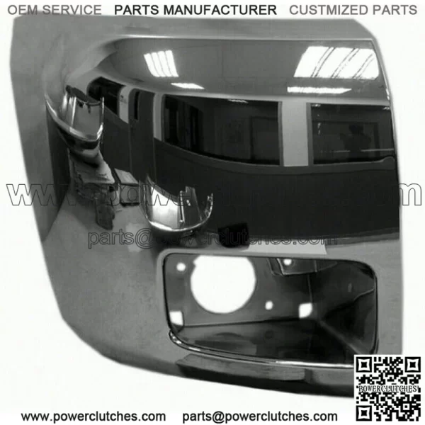 New Front Right Bumper Cover Cap Chrome Fits 2012-2013 Chevrolet Silverado 1500 (For: More Than One Vehicle)