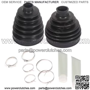 Pair of Front Axle Outer and Inner CV Boots for 2007 Silverado 1500 (For: More Than One Vehicle)
