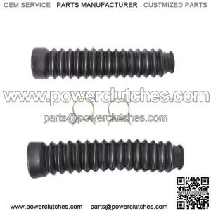 2X Motorcycle Front Fork Shock Absorber Covers For Honda CG125 1985 1986 1987
