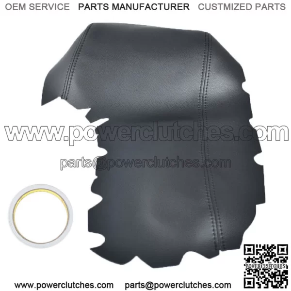 For 2014 2015-2017 Lexus IS250 IS350 Leather Console Lid Armrest Cover Skin - Image 3
