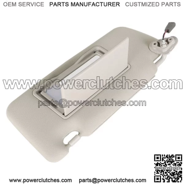 Driver Side Left Sun Visor 92011AG55AOR For Subaru Outback Legacy 2005-2009 New - Image 5