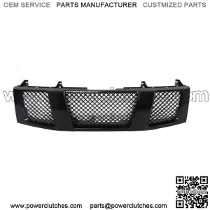 Fit For 2004-2007 Titan/Armada Front Hood Bumper Grill Grille Glossy Black