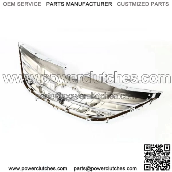 For Hyundai Sonata 2011 2012 2013 Front Upper Grille Grill Chrome Factory Style - Image 3