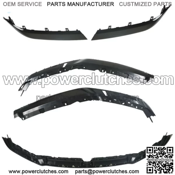 Upper Grille Molding For 2019-2022 Ram 1500 6BT18TZZAJ Black ABS Plastic