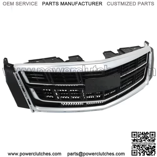 For Cadillac XTS 2013 - 2017 Plastic Front Bumper Grille Black Mesh Style