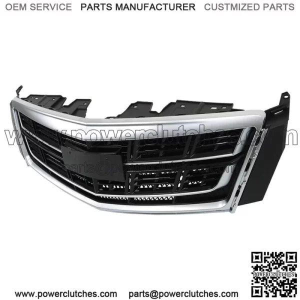 For Cadillac XTS 2013 - 2017 Plastic Front Bumper Grille Black Mesh Style - Image 2