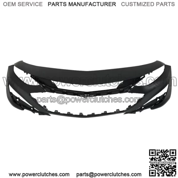 Unpainted Plastic Front Bumper Cover Fit For 2019 2020 2021 Chevy Malibu - Image 2