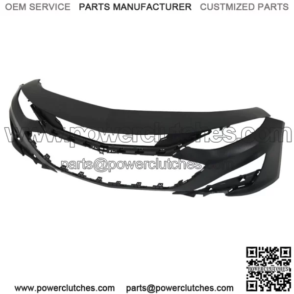 Unpainted Plastic Front Bumper Cover Fit For 2019 2020 2021 Chevy Malibu - Image 3