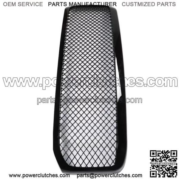 For Ford F250 F350 1999-2004 Black Honeycomb Mesh Front Upper Grille Glossy - Image 2