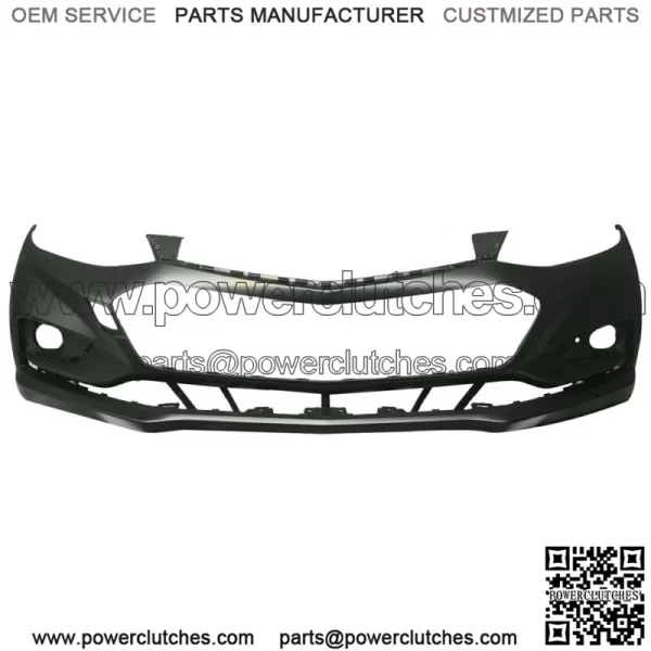 Front Upper and Lower Grille & Front Bumper Cover For Chevy Cruze 2016 2017 2018 - Image 3