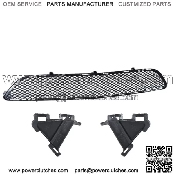 For Mercedes-Benz C-Class AMG W204 07-11 Front Bumper Grille Grill Mesh Lower - Image 3