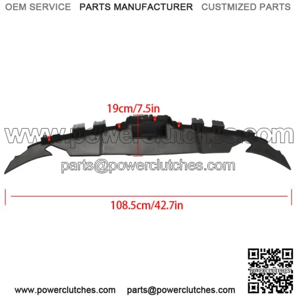 Fit For 2013-2016 GM Chevrolet  Malibu Grill-Upper Support Front Bumper Grille - Image 3