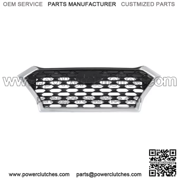 Front Upper Bumper Grille For Hyundai Tucson 2019 2020 2021 Assembly 86350-D3500 - Image 2