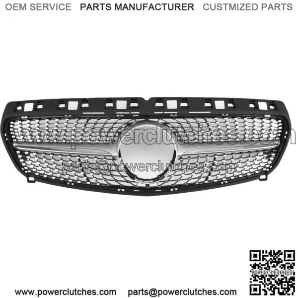 For 2013 2014-2016 Mercedes Benz R117 W117 Cla250 Front Bumper Grille Grill - Image 3