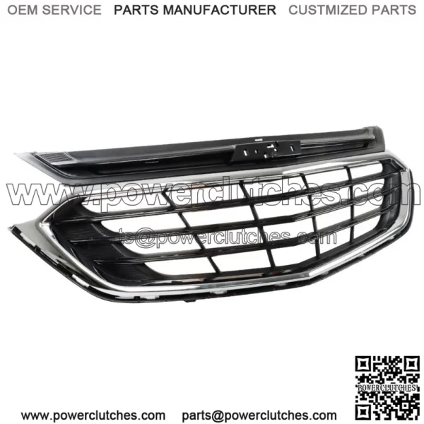 Fit For Chevy Equinox 2018 2019 2020  Front Upper Grille Chrome And Black