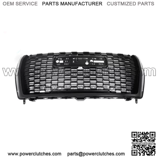 Fit For 2021 2022 Gmc Yukon/yukon XL Denali  Front Bumper Grille Black 84835783