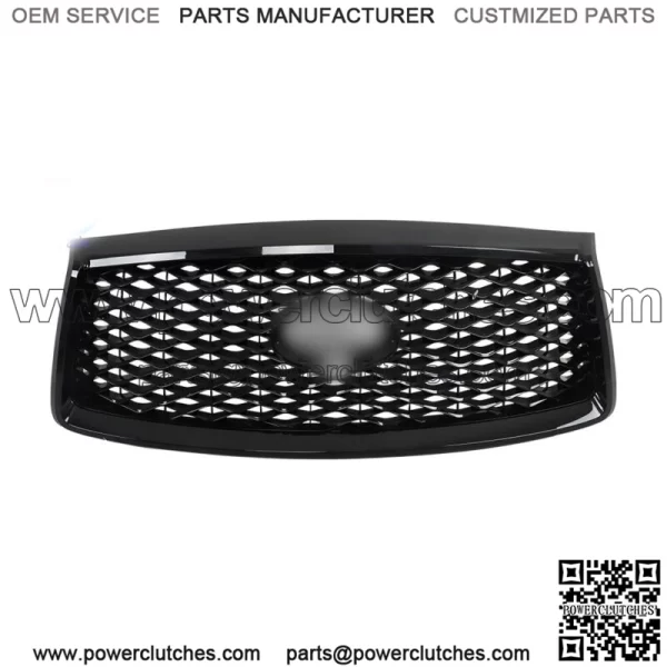 Gloss Black Front Upper Grille Grill For 2018-2021 Infiniti QX80 623106GW0A