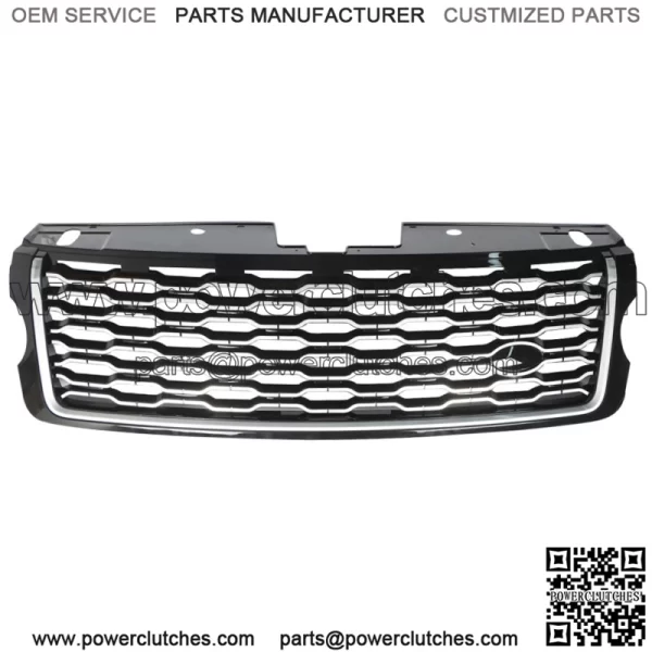 For 2013-2017 Land Rover Range Rover Vogue L405 Front Bumper Upper Grille Chrome