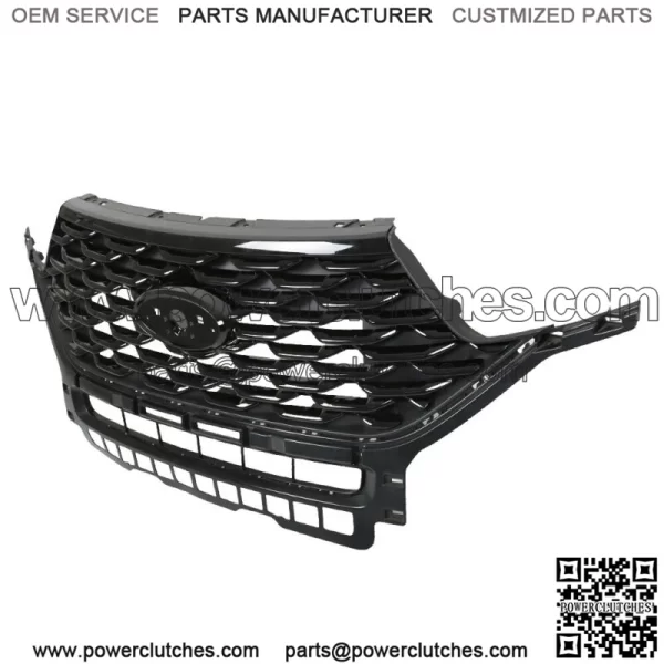 Fit For 2020 2021 2022 Ford Explorer ST Grille LB5Z-8200-GC Gloss Black - Image 2