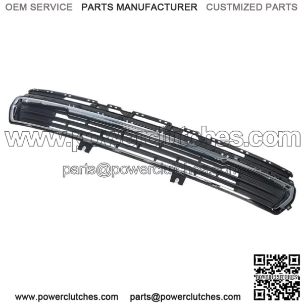 Front Lower Grille For 2020-2021 GMC Acadia SL SLE SLT 84710312 Black&Chrome - Image 2