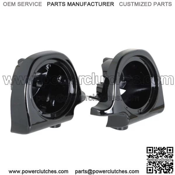 6.5" Speaker Pods Box Lower Fairing Vented For Touring Road King 1994-2013 - Image 2