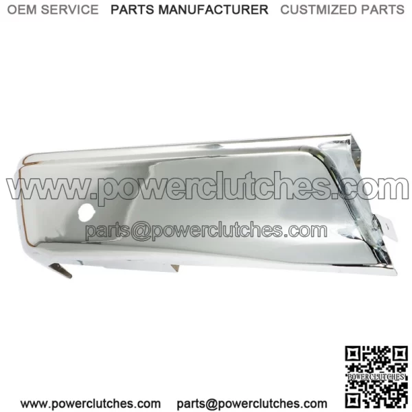 Fit For 2015-2020 Ford F150 Chrome Right LH Rear Bumper End Cover W/Sensor Holes - Image 3