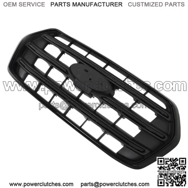 For 2020-2022 Ford Transit T150 T250 T350 Front Upper Grille Gloss Black - Image 2